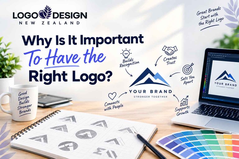 having a right logo